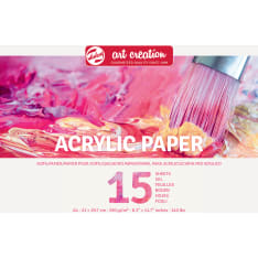 Acrylic Paper A4 290 g 15 Sheets