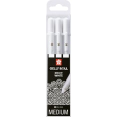 Gelly Roll set Bright White bold 3 pens