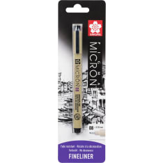 Pigma Micron 08 fineliner 0.50 mm, black