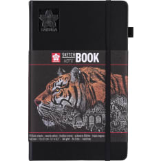 Sketch/note book 21 x 29.7 cm 80 pages black paper 140g