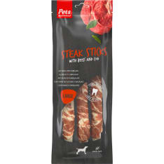 Pets Unlimited koiralle liha 3kpl/240 g puruluu