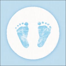 Ambiente Baby Steps Boy napkin