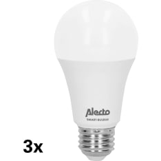 Alecto SMART-BULB10 3x LED colour light with Wi-Fi