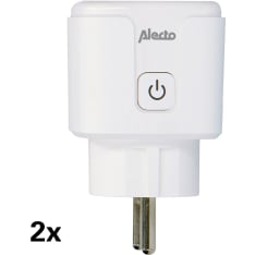 Alecto SMART-PLUG20 2 x 16A Wi-Fi-pistoke