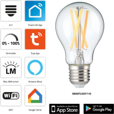 Alecto SMARTLIGHT110 smart filament LED lamp with Wi-Fi connectivity