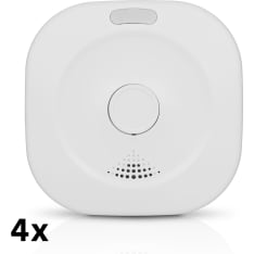 Alecto SMARTSMOKE11 4x Wi-Fi-palovaroitin valkoinen