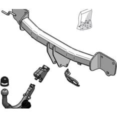 Brink VB444600 BMW 1 / 3 irroitettava vetokoukku
