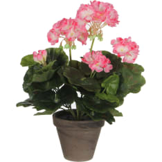 Mica Geranium 34x20cm artificial plant