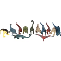 POCKET MONEY Dinosaur figures 8cm 12asst.