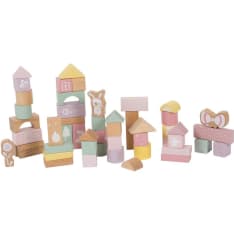 Tiamo Little Dutch pink wooden blocks