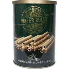 Golden Moments Hasselpähkinä 400 g vohvelirullat