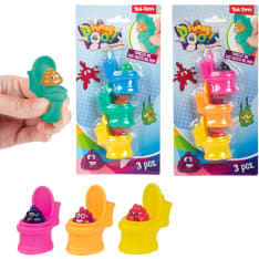 Funny Poo toilets, 3-pack