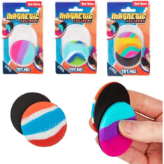Sliding magnetic discs