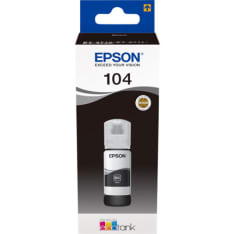 Epson 104 EcoTank musta mustepullo