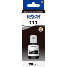 Epson 111 EcoTank musta XL mustepullo