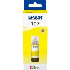 Epson 107 EcoTank yellow mustepullo