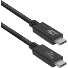 ACT USB C-C 1 m kaapeli