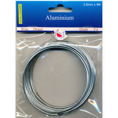 Aluminum wire, 2mm, 4m/bag