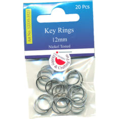 Key ring, nickel free