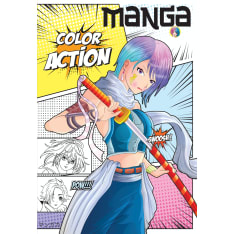 Manga Action värityskirja