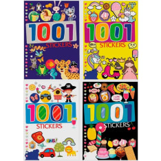 1001 Stickers tarrakirja