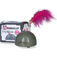 Robocat harmaa liikkuva hiiri kissan lelu