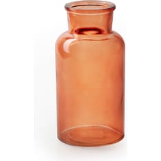Jodeco Braxton 20cm orange vase
