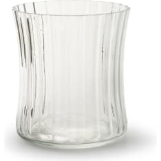 Jodeco Douwe 13.5cm clear vase