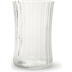 Jodeco Douwe 18.5cm clear vase