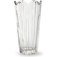 Jodeco Corolla 23cm clear vase