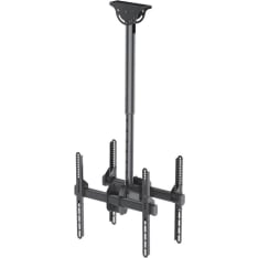 Neomounts NM-C440DBLACK ceiling mount for two screens