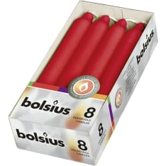 Bolsius 8-piece crown candle