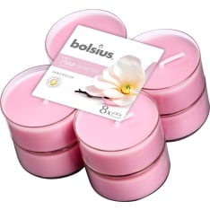 Bolsius True Scents 8 kpl maxi lämpökynttilä