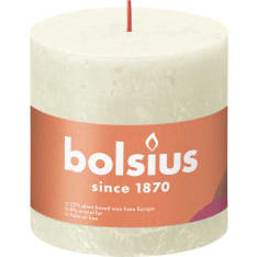 Bolsius Shine 10x10cm rustiikkikynttilä