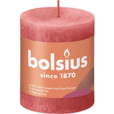Bolsius Shine 8x6,8cm rustiikkikynttilä