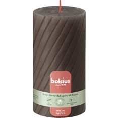 Bolsius Twisted Ribbed 13x6,8cm kynttilä