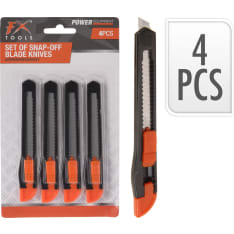 FX Tools 4-os 9mm katkoteräveitsisarja
