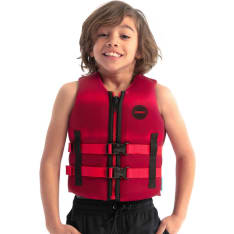 Jobe Neoprene children's red life jacket