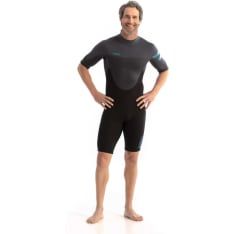 Jobe Perth Shorty 3/2mm men's gray wetsuit