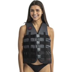 Jobe 4 Buckle black flotation vest