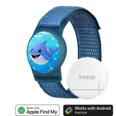 Beeep OneTag Apple Find My & Android lasten paikannin tarranauhalla