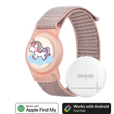 Beeep OneTag Apple Find My & Android lasten paikannin tarranauhalla