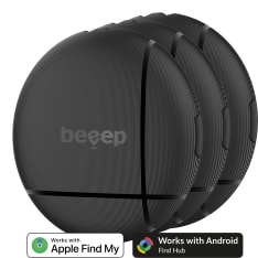 Beeep OneTag Apple Find My & Android 3 kpl paikannin avainnauhalla
