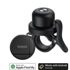 Beeep OneTag Apple Find My & Android pyöränkello paikantimella
