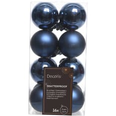 Xmas 16pcs 4cm Christmas balls