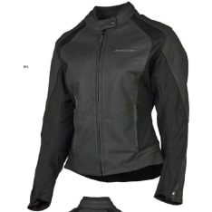 Grand Canyon Bikewear Sienna naisten musta nahkatakki