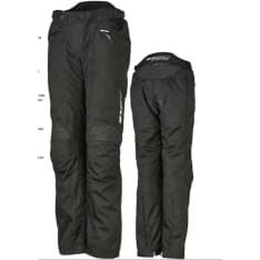 Grand Canyon Bikewear Irvine pitkät mustat tekstiilihousut
