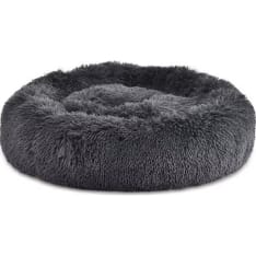 Quapas! Soothing fluffy bed dark grey 70cm