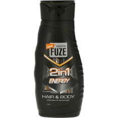 Body-X Fuze Energy 2in1 300 ml suihkusaippua