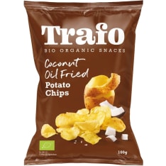 Trafo 100g Organic coconut oil crisps